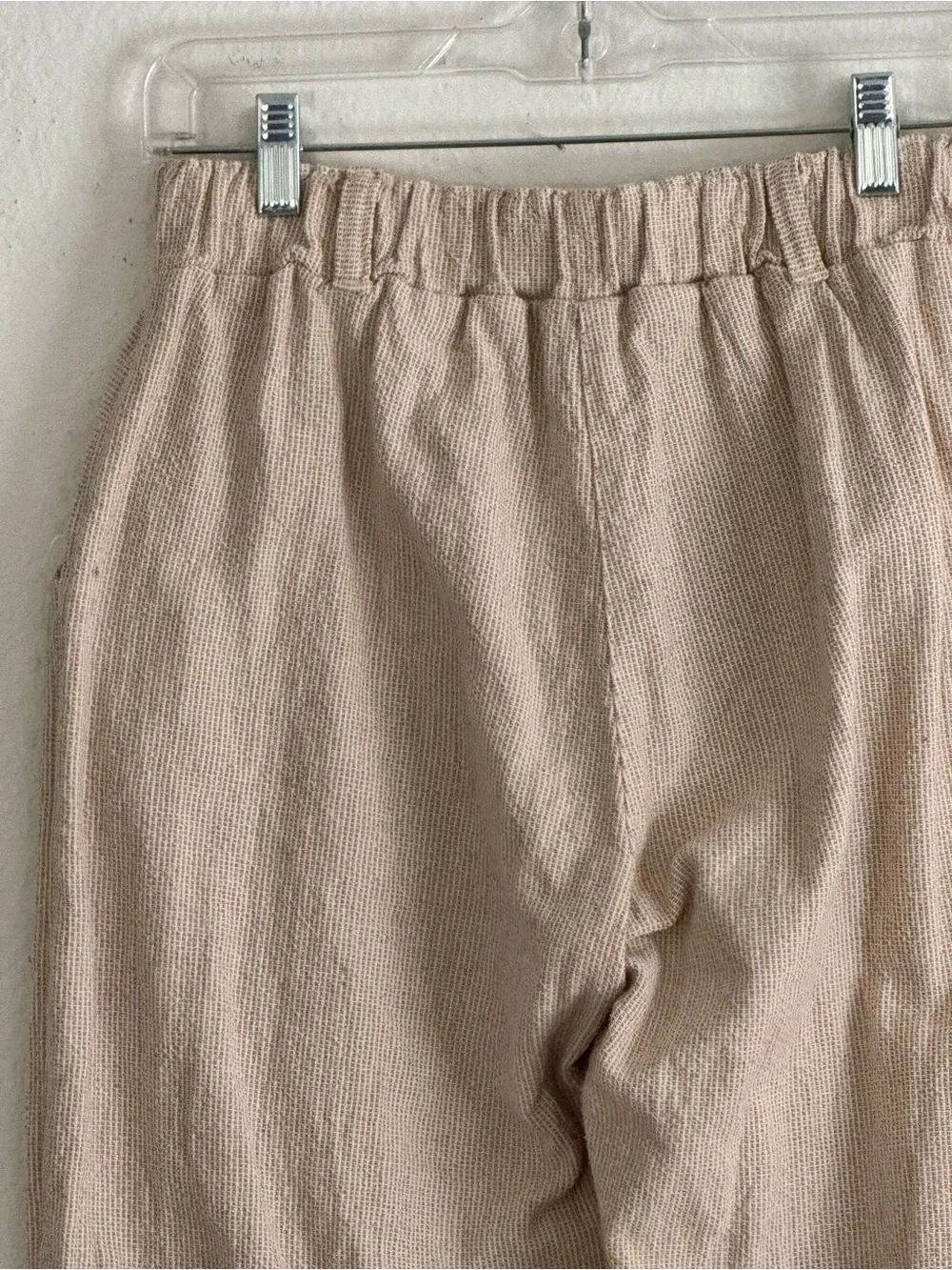 Organic Natural Cotton Tan Pants - Picture 5 of 5